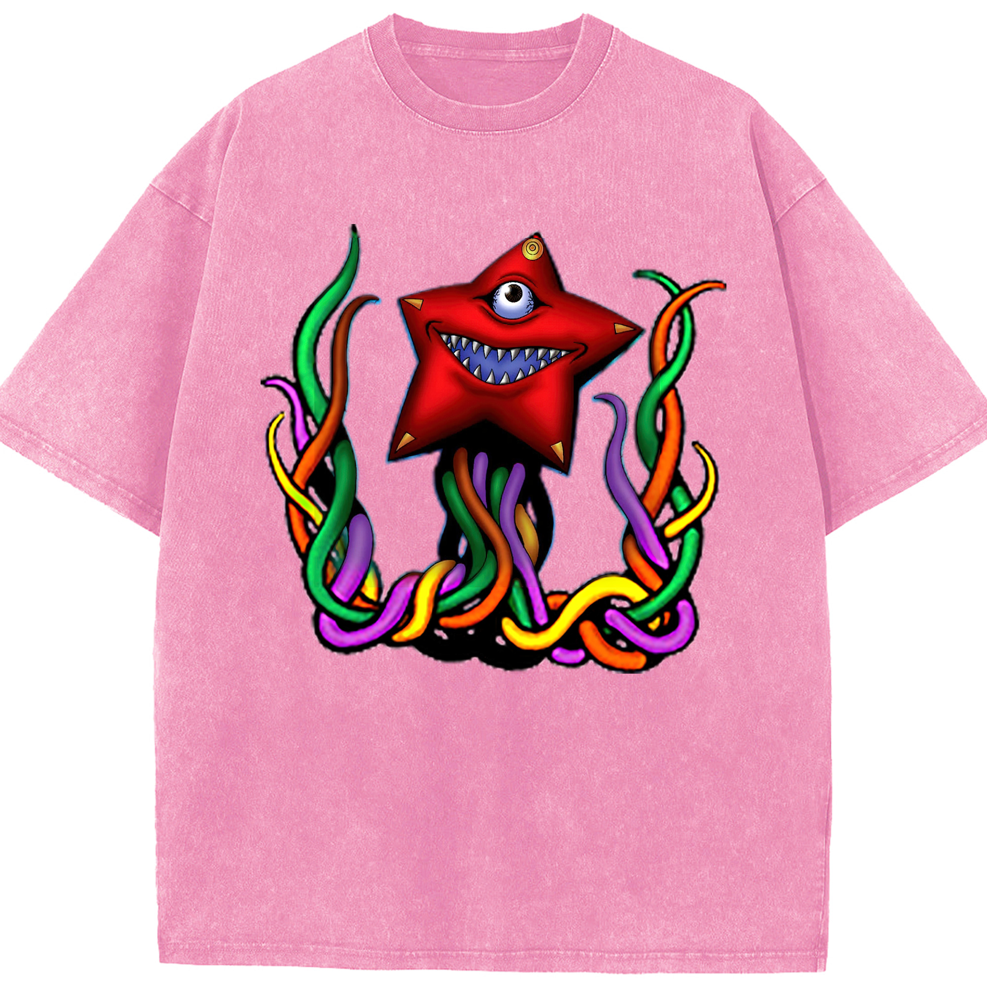 （画像用） 遊☆戯☆王 Yu-Gi-Oh! 綿100% ヴィンテージ風 半袖Tシャツ（フロントプリント）